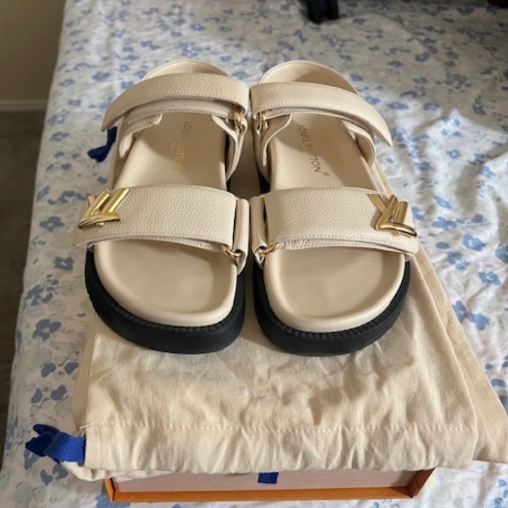 Louis Vuitton Sunset comfort flat sandal
